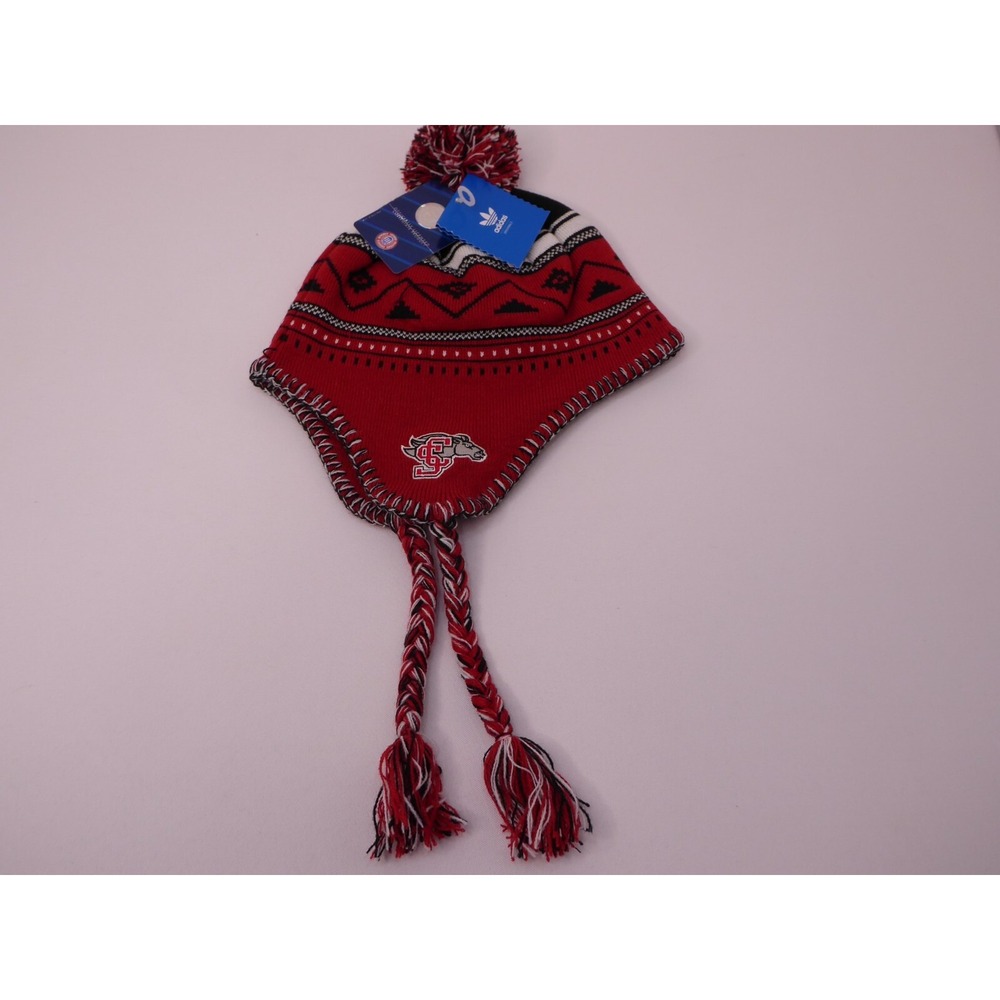 NWT Adidas SC Santa Clara University Broncos College Knit Beanie Cap
